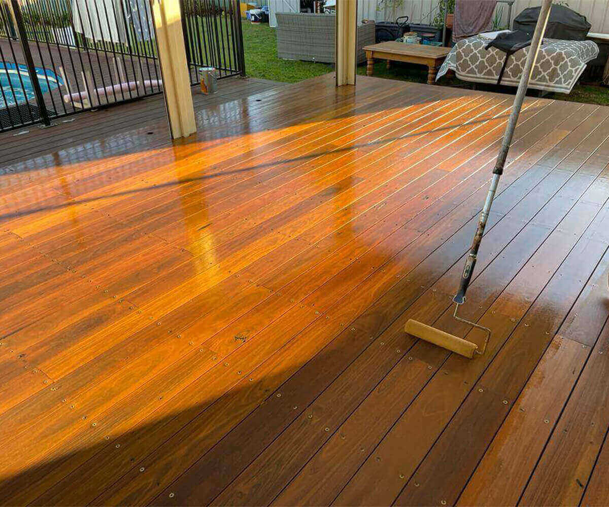 wooden floor polishing sydney